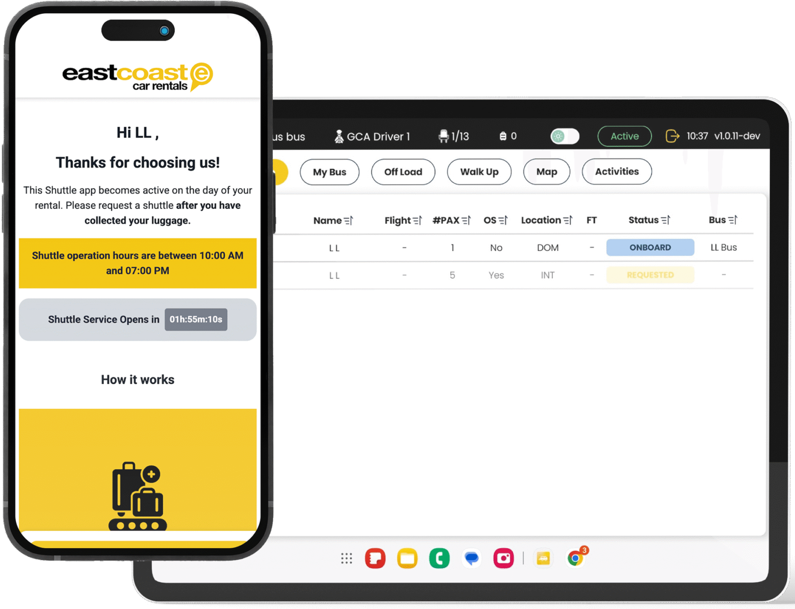 East Coast Car Rentals Preview